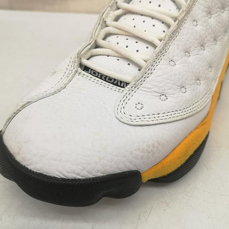 ナイキ NIKE スニーカー スニーカー AIR JORDAN 13 Del Sol 414571 167 エアジョーダン デルソル スニーカー 26.0cm 白 / ホワイト / white X 黄 / イエロー / yellow メンズ USED 古着 中古 50162663