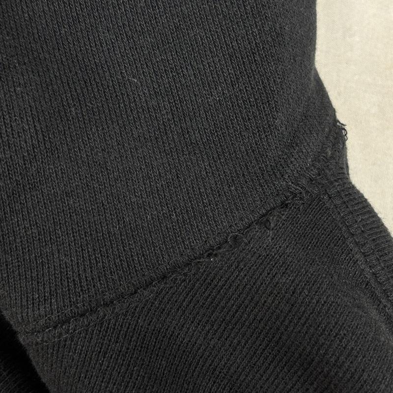ブラックアイパッチ BlackEyePatch パーカー 長袖 取扱注意 ロゴ 刺繍 プリント サイドリブ プルオーバー フーディ パーカー S 黒 / ブラック / black メンズ USED 古着 中古 50162664