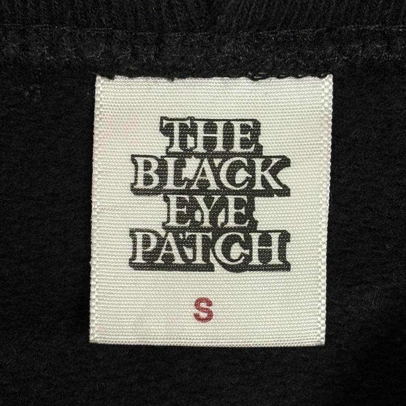 ブラックアイパッチ BlackEyePatch パーカー 長袖 取扱注意 ロゴ 刺繍 プリント サイドリブ プルオーバー フーディ パーカー S 黒 / ブラック / black メンズ USED 古着 中古 50162664