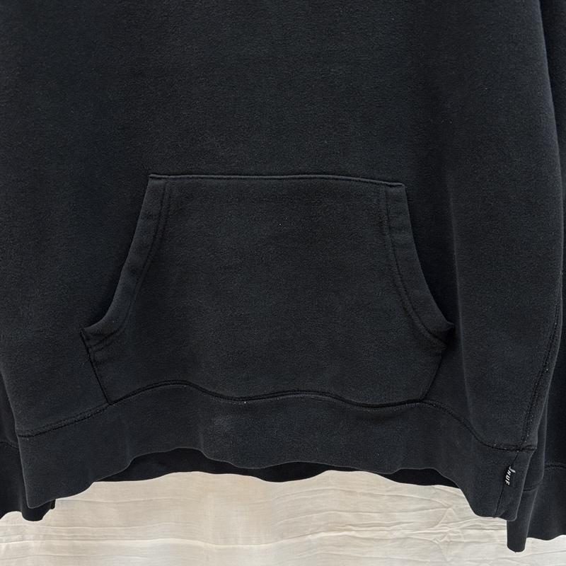 ハフ HUF パーカー 長袖 スクエアロゴ プルオーバー フーディ スウェット パーカー M 黒 / ブラック / black メンズ USED 古着 中古 50162667