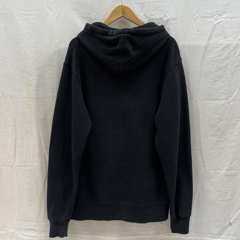 ハフ HUF パーカー 長袖 スクエアロゴ プルオーバー フーディ スウェット パーカー M 黒 / ブラック / black メンズ USED 古着 中古 50162667