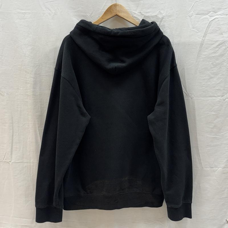 ハフ HUF パーカー 長袖 ロゴ プリント プルオーバー フーディ スウェット パーカー M 黒 / ブラック / black メンズ USED 古着 中古 50162670