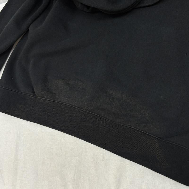 ハフ HUF パーカー 長袖 ロゴ プリント プルオーバー フーディ スウェット パーカー M 黒 / ブラック / black メンズ USED 古着 中古 50162670