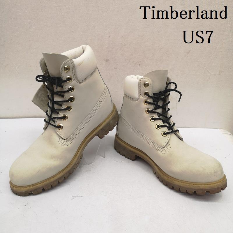 ティンバーランド Timberland ブーツ 一般 6インチ プレミアム ブーツ A15RN 4240 US：7 メンズ USED 古着 中古 50162674