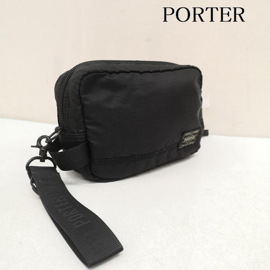 ポーター PORTER ポーチ ポーチ FLASH フラッシュ ポーチ バッグ - 黒 / ブラック / black メンズ USED 古着 中古 50162680