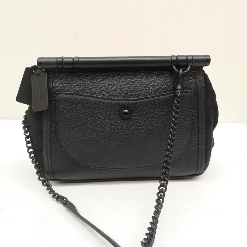 コーチ COACH ショルダーバッグ ショルダーバッグ ドリフター ショルダー 2WAY クラッチ バッグ 59048 チェーンバッグ - 黒 / ブラック / black レディース USED 古着 中古 50162681