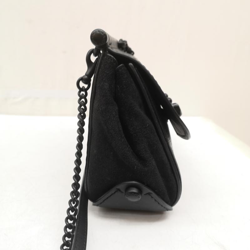 コーチ COACH ショルダーバッグ ショルダーバッグ ドリフター ショルダー 2WAY クラッチ バッグ 59048 チェーンバッグ - 黒 / ブラック / black レディース USED 古着 中古 50162681