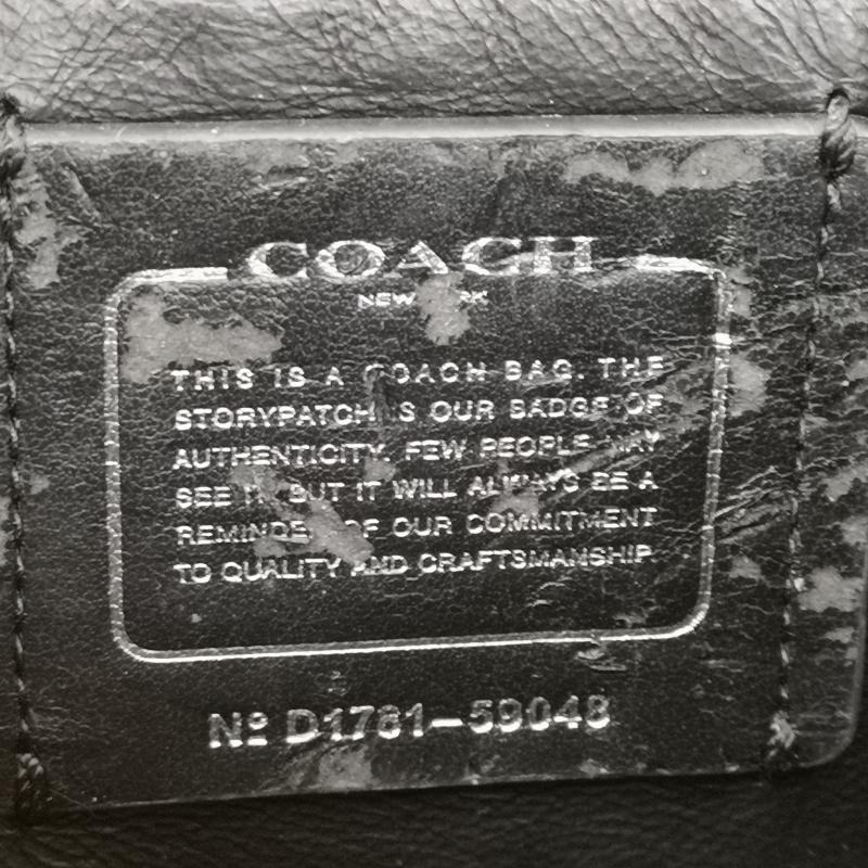コーチ COACH ショルダーバッグ ショルダーバッグ ドリフター ショルダー 2WAY クラッチ バッグ 59048 チェーンバッグ - 黒 / ブラック / black レディース USED 古着 中古 50162681