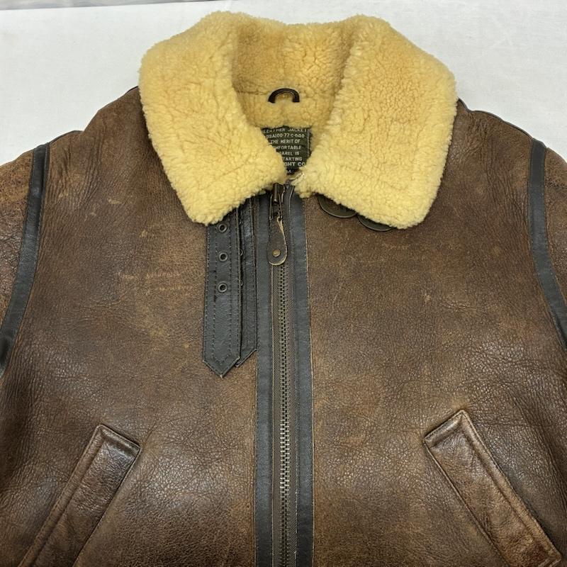 ドッグファイト DOG FIGHT ジャケット、上着 フライトジャケット B-3 シープスキン ムートン レザー ボア フライトジャケット M メンズ USED 古着 中古 50162687