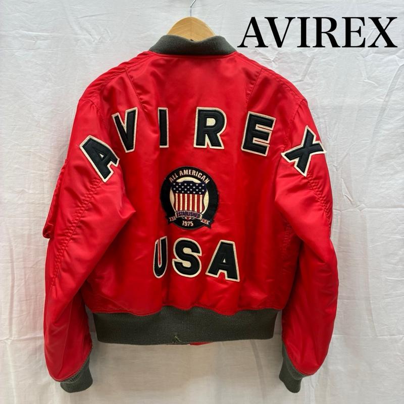アヴィレックス AVIREX ジャケット、上着 フライトジャケット MA-1 ナイロン フライトジャケット 50周年記念 S メンズ USED 古着 中古 50162688