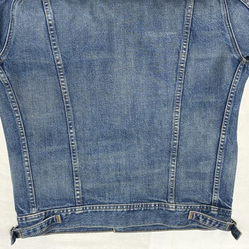 トム フォード TOM FORD ジャケット、上着 ジャンパー、ブルゾン 18ss ICON DENIM JACKET サイドベルト ウォッシュ ヴィンテージ 加工 デニムジャケット TFD111 M メンズ USED 古着 中古 50162689