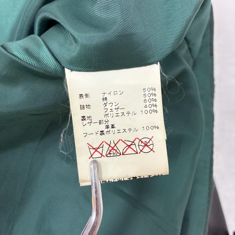 グラム glamb ジャケット、上着 ダウンジャケット VOX DOWN JACKET 3WAY 袖レザー ナイロン ダウン ジャケット ベスト 2 メンズ USED 古着 中古 50162693