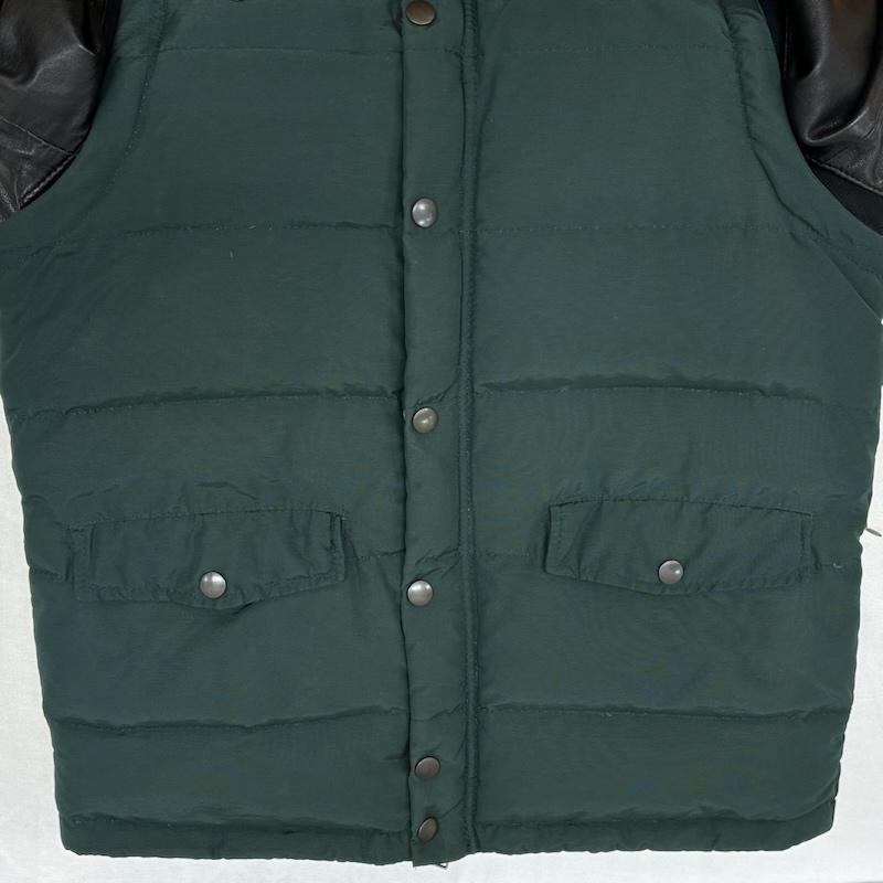 グラム glamb ジャケット、上着 ダウンジャケット VOX DOWN JACKET 3WAY 袖レザー ナイロン ダウン ジャケット ベスト 2 メンズ USED 古着 中古 50162693