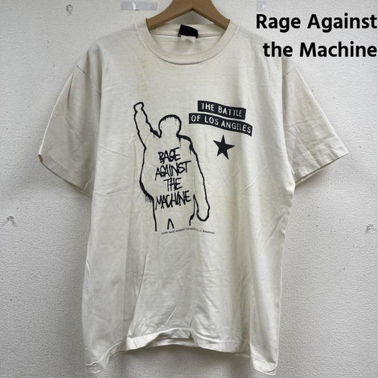 古着 USED Tシャツ 半袖 90s Wall of Fame製 Rage Against the Machine プリント Tシャツ 白 / ホワイト / white メンズ USED 古着 中古 50162704