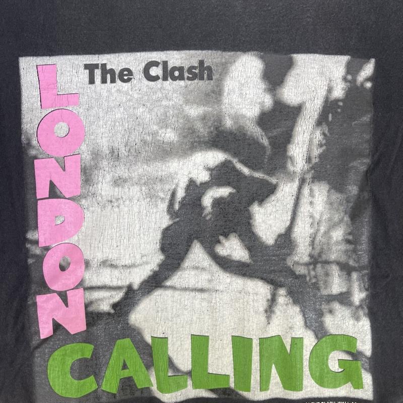 古着 USED Tシャツ 半袖 Wall of Fame製 The Clash ロンドン・コーリング バンド Tシャツ 黒 / ブラック / black メンズ USED 古着 中古 50162710