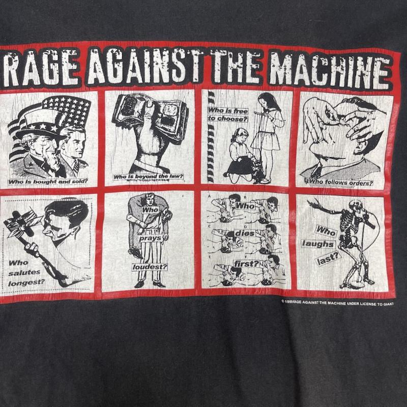 古着 USED Tシャツ 半袖 Wall of Fame製 Rage Against the Machine ヴィンテージ バンド Tシャツ 黒 / ブラック / black メンズ USED 古着 中古 50162715