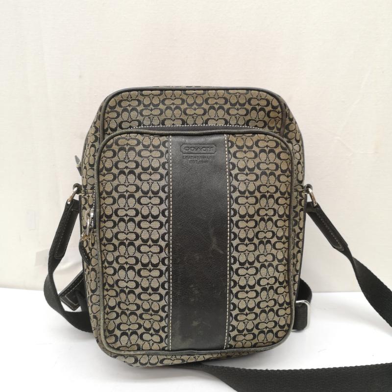 コーチ COACH ショルダーバッグ ショルダーバッグ ミニ シグネチャー 柄 キャンバス レザー ショルダーバッグ 4274 - レディース USED 古着 中古 50162716