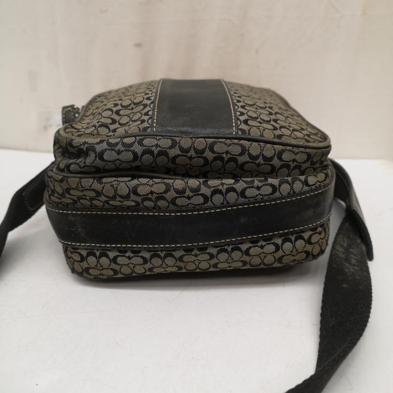 コーチ COACH ショルダーバッグ ショルダーバッグ ミニ シグネチャー 柄 キャンバス レザー ショルダーバッグ 4274 - レディース USED 古着 中古 50162716