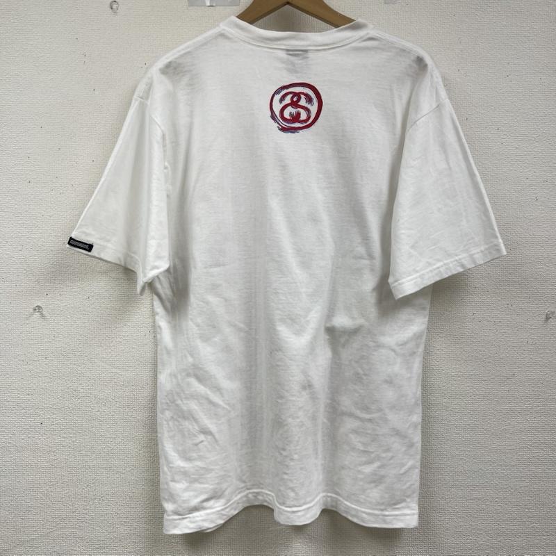 ステューシー STUSSY Tシャツ 半袖 STUSSY CUSTOMADE 00s WORLD A FEARS グラフィック Tシャツ 白 / ホワイト / white メンズ USED 古着 中古 50162720