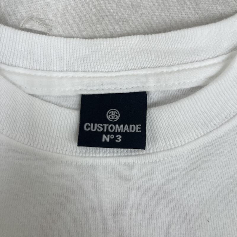 ステューシー STUSSY Tシャツ 半袖 STUSSY CUSTOMADE 00s WORLD A FEARS グラフィック Tシャツ 白 / ホワイト / white メンズ USED 古着 中古 50162720