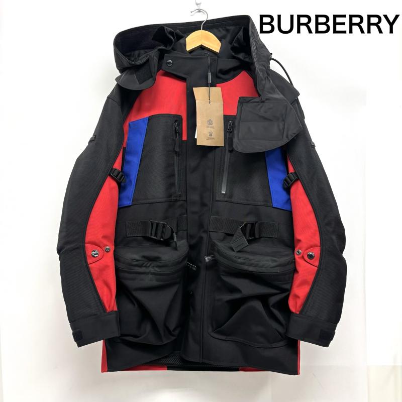 バーバリー BURBERRY ジャケット、上着 ダウンジャケット カラーブロックパデッド ダウンジャケット キルティング インナー ジャケット 3way XS メンズ USED 古着 中古 50162739