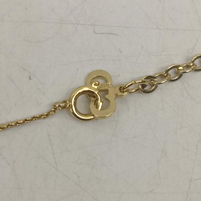 クリスチャンディオール Christian Dior アクセサリー ネックレス、ペンダント CD ロゴ サークル ゴールド ネックレス メッキ - レディース USED 古着 中古 50162749