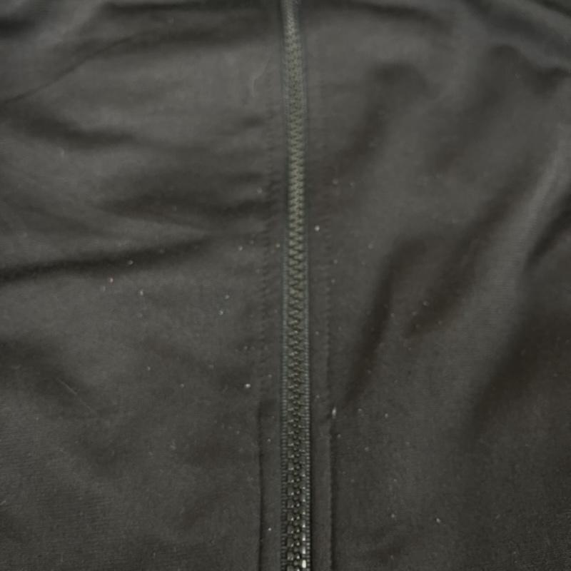 アディダス adidas ジャケット、上着 ジャンパー、ブルゾン 90s ヴィンテージ トレフォイル ロゴ 刺繍 トラック ジャケット 黒 / ブラック / black メンズ USED 古着 中古 50162763