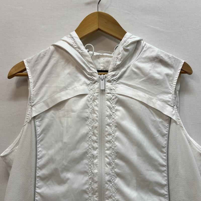バーバリーゴルフ BURBERRY GOLF ベスト ベスト サイドメッシュ フード ベスト L 白 / ホワイト / white メンズ USED 古着 中古 50162764