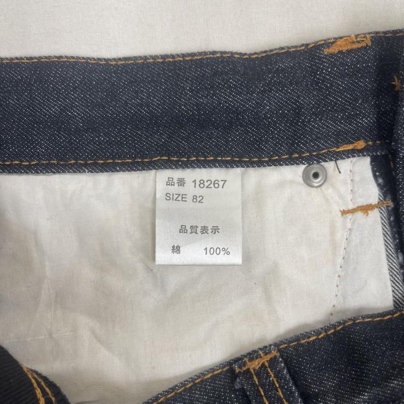 古着 USED パンツ ショートパンツ 雅結 直江兼続 家紋 刺繍 和柄 デニム ハーフ パンツ インディゴ / インディゴ / Indigo メンズ USED 古着 中古 50162770