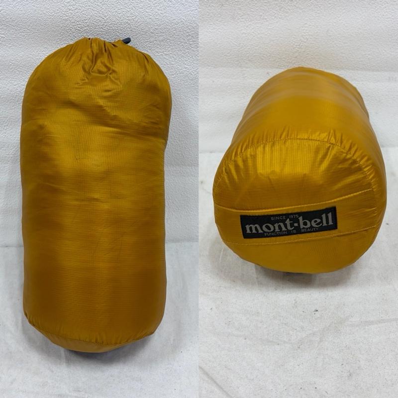 モンベル mont-bell ジャケット、上着 ダウンジャケット アルパイン ライト ダウン パーカー 800FP アウトドア XL ワンポイント X ロゴ、文字 X 刺繍 橙 / オレンジ / orange X マスタード / マスタード / メンズ USED 古着 中古 50162811