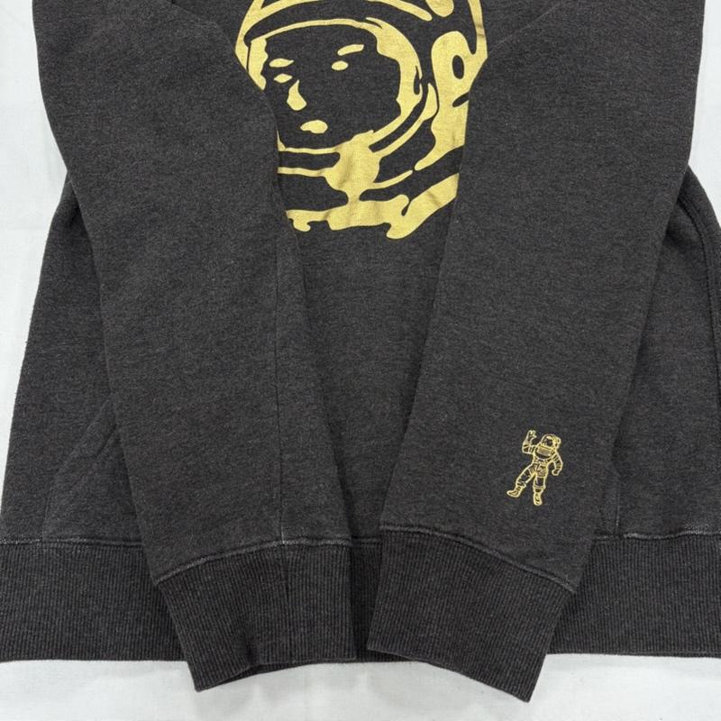 ビリオネア・ボーイズ・クラブ BILLIONAIRE BOYS CLUB パーカー 長袖 プリント パーカー フーディー 裏起毛 S プリント チャコールグレー / チャコールグレー / X 金 / ゴールド / gold color メンズ USED 古着 中古 50162813