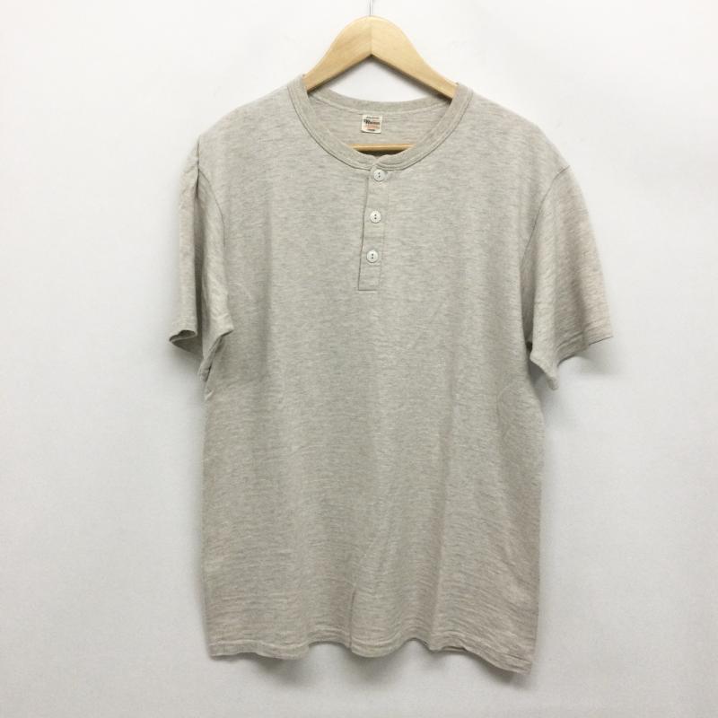 ウエアハウス WAREHOUSE Tシャツ 半袖 WAREHOUSE ウエアハウス ヘンリーネック Tシャツ L 無地 ベージュ / ベージュ / beige メンズ USED 古着 中古 50162823