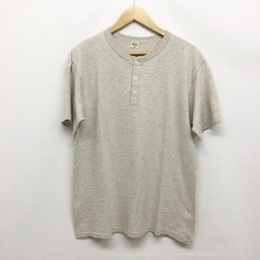 ウエアハウス WAREHOUSE Tシャツ 半袖 WAREHOUSE ウエアハウス ヘンリーネック Tシャツ L 無地 ベージュ / ベージュ / beige メンズ USED 古着 中古 50162823