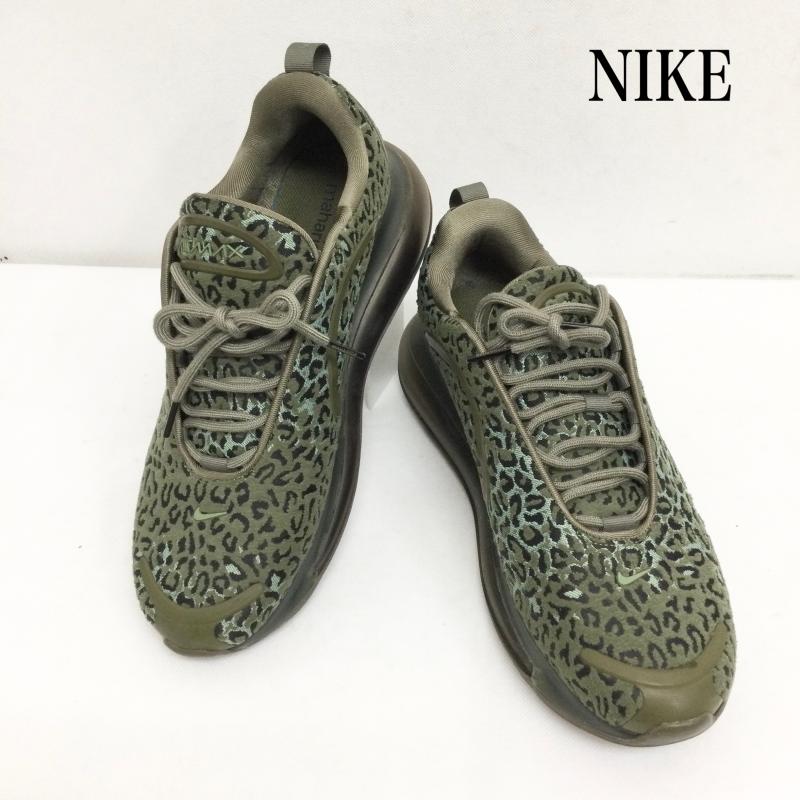 ナイキ NIKE スニーカー スニーカー NIKE × MAHARISHI BQ7699-991　AIR MAX 720 LEOPARD　ローカットスニーカー 28.5cm ヒョウ柄・レオパード柄 緑 / グリーン / green メンズ USED 古着 中古 50162824