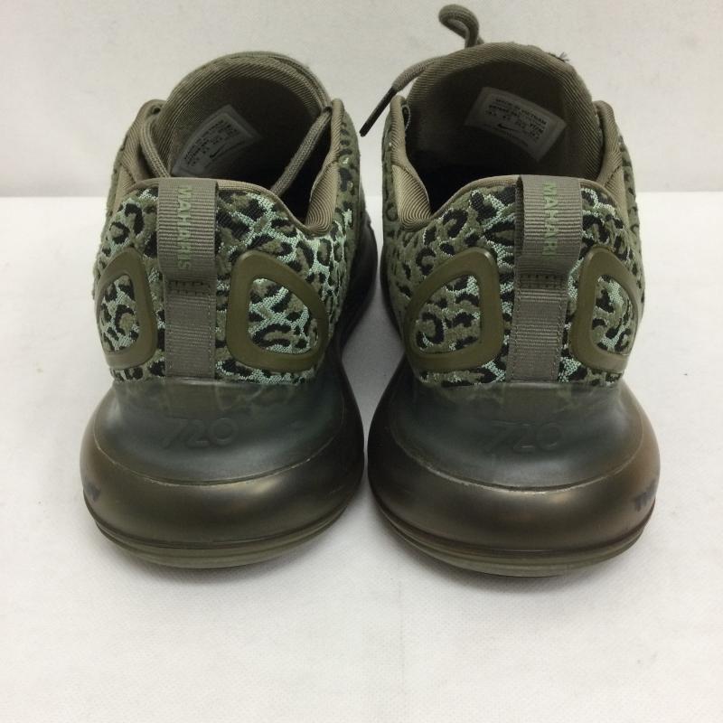 ナイキ NIKE スニーカー スニーカー NIKE × MAHARISHI BQ7699-991　AIR MAX 720 LEOPARD　ローカットスニーカー 28.5cm ヒョウ柄・レオパード柄 緑 / グリーン / green メンズ USED 古着 中古 50162824