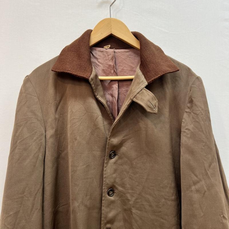 ヴィンテージ VINTAGE ジャケット、上着 ジャンパー、ブルゾン Maurice Holman 50s-60s ギャバジン ロングジャケット 38 茶 / ブラウン / brown メンズ USED 古着 中古 50162833