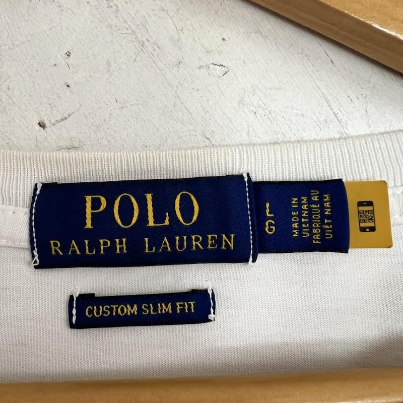 ポロラルフローレン POLO RALPH LAUREN Tシャツ 半袖 ビッグポニー グラデーション Tシャツ カスタムスリムフィット L メンズ USED 古着 中古 50162835