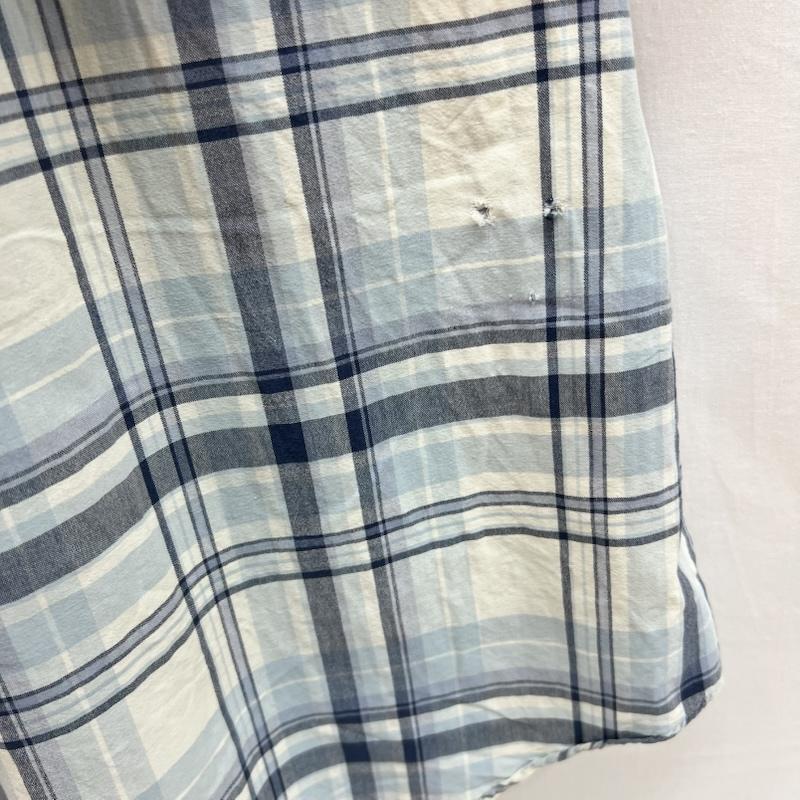 ラルフローレン RALPHLAUREN シャツ、ブラウス 半袖 BLAKE チェック ボタンダウンシャツ XXL 青 / ブルー / blue メンズ USED 古着 中古 50162841