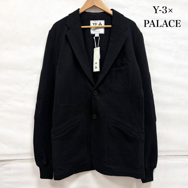 ワイスリー Y-3 ジャケット、上着 ジャケット、ブレザー 22AW PALACE パレス コラボ ソフト テーラード ジャケット バラ 刺繍 20周年記念 ヨウジヤマモト yohji yamamoto XS ワンポイント X 刺繍 黒 / ブラック / black X 赤 / レッド / red メンズ USED 古着 中古 50162843