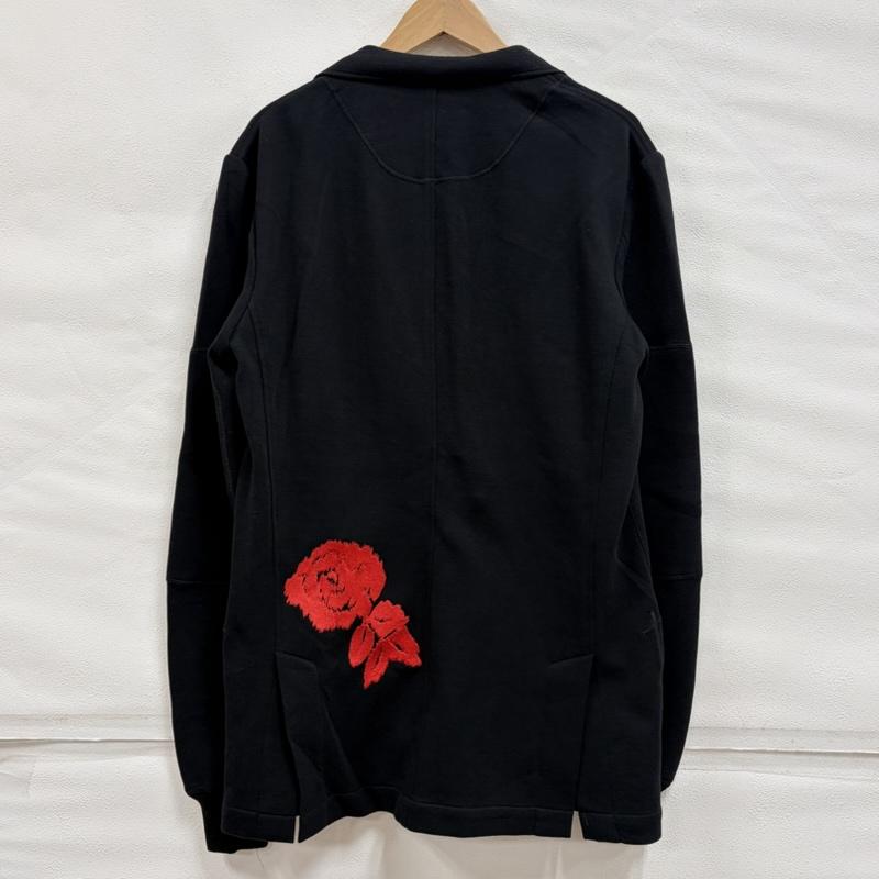 ワイスリー Y-3 ジャケット、上着 ジャケット、ブレザー 22AW PALACE パレス コラボ ソフト テーラード ジャケット バラ 刺繍 20周年記念 ヨウジヤマモト yohji yamamoto XS ワンポイント X 刺繍 黒 / ブラック / black X 赤 / レッド / red メンズ USED 古着 中古 50162843