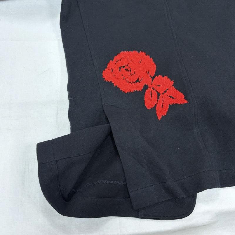 ワイスリー Y-3 ジャケット、上着 ジャケット、ブレザー 22AW PALACE パレス コラボ ソフト テーラード ジャケット バラ 刺繍 20周年記念 ヨウジヤマモト yohji yamamoto XS ワンポイント X 刺繍 黒 / ブラック / black X 赤 / レッド / red メンズ USED 古着 中古 50162843