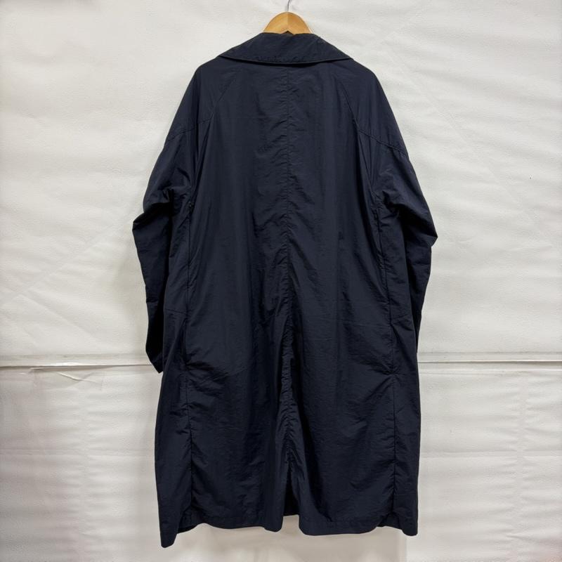 テアトラ TEATORA コート コート一般 DEVICE COAT スプリング デバイス コート ロング ジャケット Aライン ステンカラー ナイロン 48 無地 紺 / ネイビー / navy メンズ USED 古着 中古 50162853
