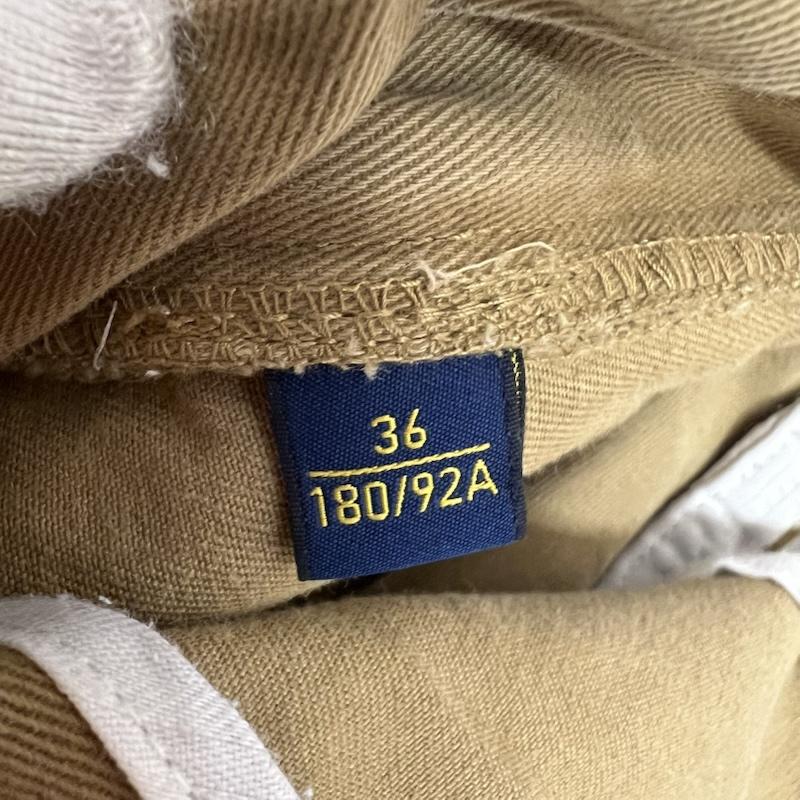 ポロラルフローレン POLO RALPH LAUREN パンツ ショートパンツ ポニー 総柄 刺繍 チノショーツ 36インチ ベージュ / ベージュ / beige メンズ USED 古着 中古 50162863