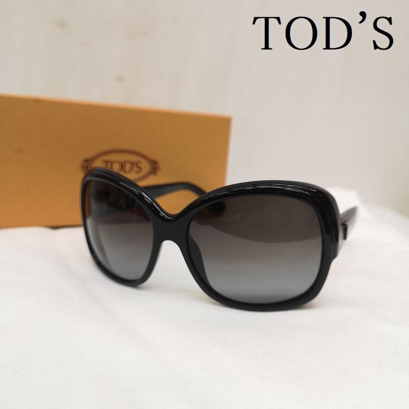 トッズ TOD S めがね・サングラス サングラス TO 9053 58□15 135 サングラス - 黒 / ブラック / black レディース USED 古着 中古 50162880