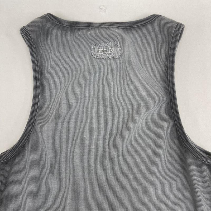 古着 USED タンクトップ タンクトップ BLR Logo Rivet Gradation Washing Sleeveless タンクトップ M 灰 / グレー / gray メンズ USED 古着 中古 50162888