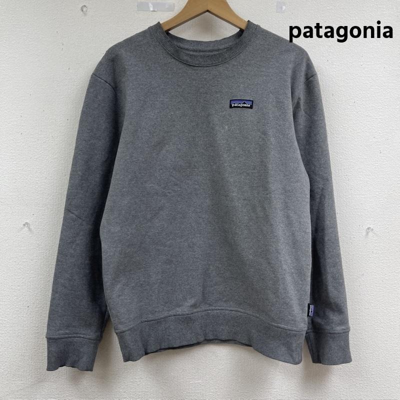 パタゴニア patagonia トレーナー 長袖 P-6 ラベル アップライザル クルー スウェット シャツ 39543fa19 S 灰 / グレー / gray メンズ USED 古着 中古 50162890