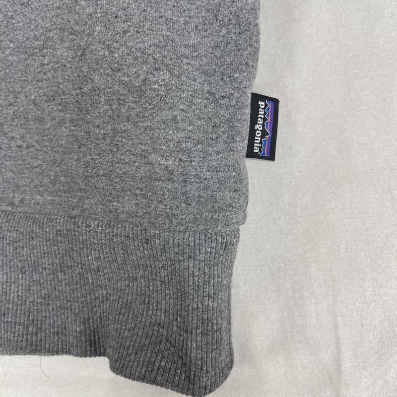 パタゴニア patagonia トレーナー 長袖 P-6 ラベル アップライザル クルー スウェット シャツ 39543fa19 S 灰 / グレー / gray メンズ USED 古着 中古 50162890