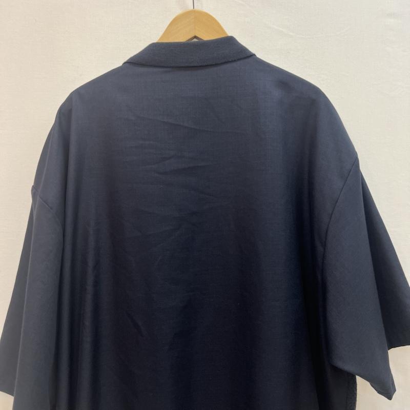 古着 USED シャツ、ブラウス 半袖 Michael Irvin 88 3Dニットシャツ 90s 00s 3XL - 紺 / ネイビー / navy メンズ USED 古着 中古 50162901