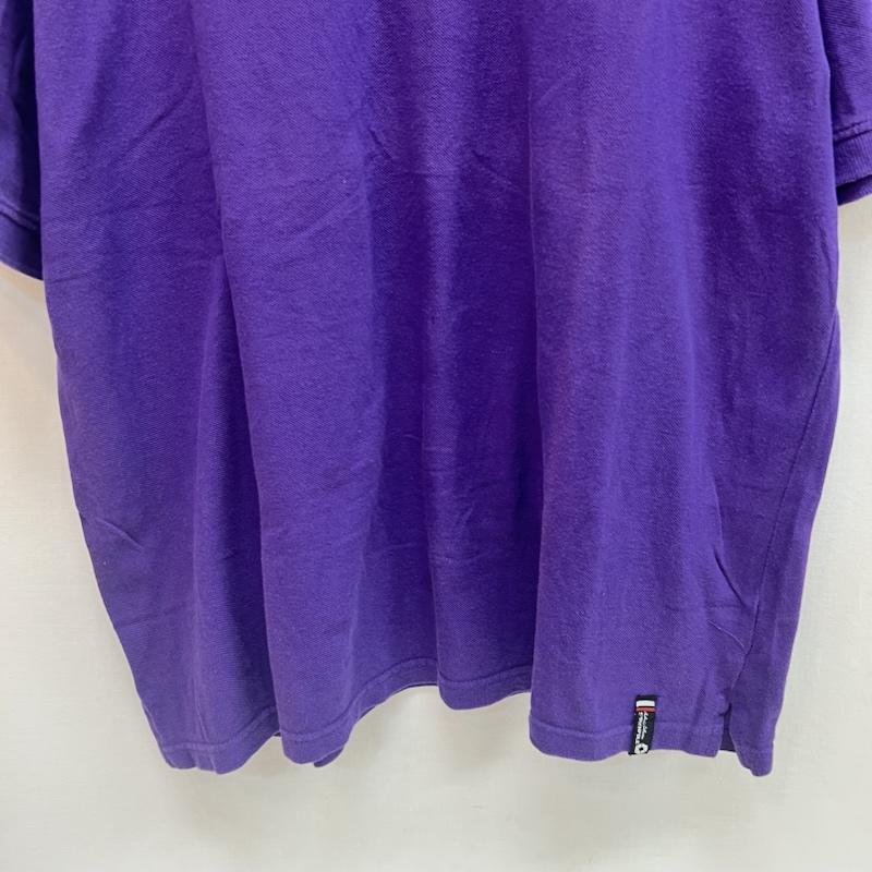 古着 USED ポロシャツ 半袖 SOUTH POLE サウスポール 90s 00s ロゴ ポロシャツ XXL - 紫 / パープル / purple メンズ USED 古着 中古 50162903