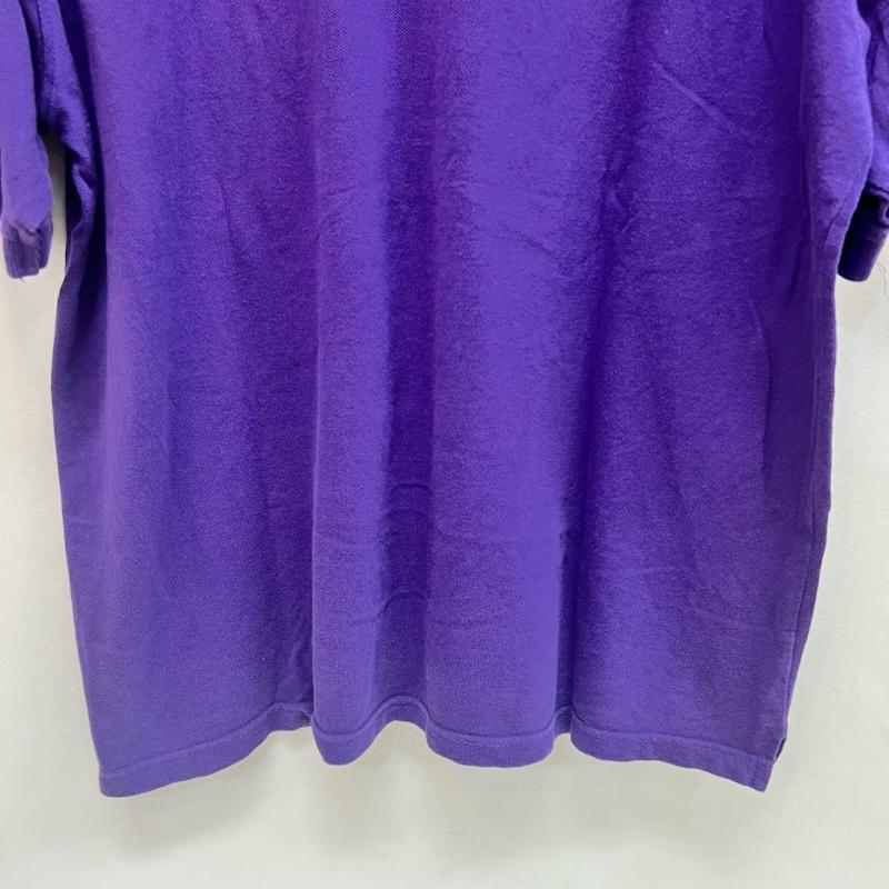 古着 USED ポロシャツ 半袖 SOUTH POLE サウスポール 90s 00s ロゴ ポロシャツ XXL - 紫 / パープル / purple メンズ USED 古着 中古 50162903